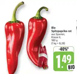 Edeka Bio Spitzpaprika rot Angebot