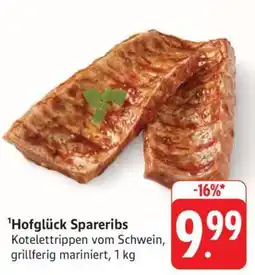 Edeka Hofglück Spareribs Angebot