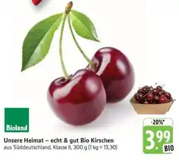 Edeka Unsere Heimat – echt & gut Bio Kirschen Angebot