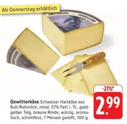 Edeka Gewitterkäse Angebot