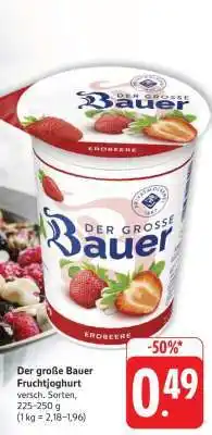 Edeka Der große Bauer Fruchtjoghurt Angebot