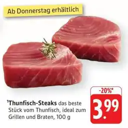 Edeka Thunfisch- Steaks Angebot