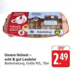 Edeka Unsere Heimat – echt & gut Landeier Angebot