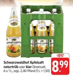 Edeka Schwarzwaldhof Apfelsaft Angebot