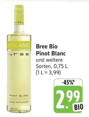 Edeka Bree Bio Pinot Blanc Angebot