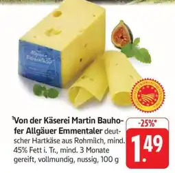 Edeka Allgäuer Emmentaler Angebot