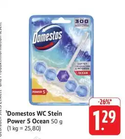 Edeka Domestos WC Stein Power 5 Ocean Angebot