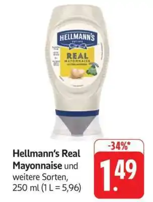 Edeka HELLMANN'S Real Mayonnaise Angebot