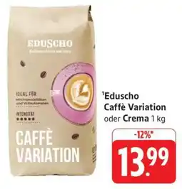 Edeka Eduscho Caffè Variation oder Crema Angebot