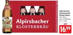 Edeka Alpirsbacher Schwarzwald Michel Helles Angebot