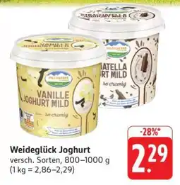 Edeka Weideglück Joghurt Angebot