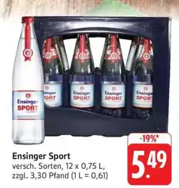 Edeka Ensinger Sport Angebot