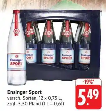 Edeka Ensinger Sport Angebot