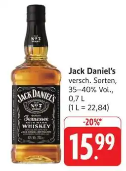 Edeka Jack Daniel's Angebot