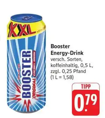Edeka Booster Energy-Drink Angebot