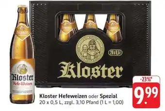 Edeka Kloster Hefeweizen oder Spezial Angebot