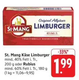 Edeka St. Mang Käse Limburger Angebot