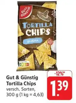 Edeka Gut & Günstig Tortilla Chips Angebot