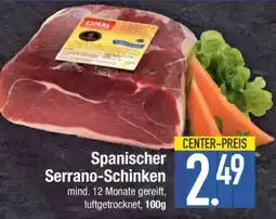 Edeka Spanischer Serrano-Schinken Angebot