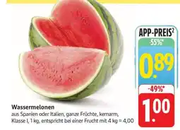 Edeka Wassermelonen Angebot