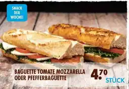 Edeka Baguette Tomate Mozzarella oder Pfefferbaguette Angebot
