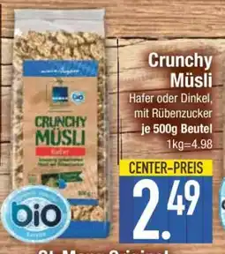 Edeka Crunchy Müsli Angebot