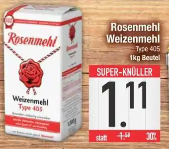 Edeka Rosenmehl Weizenmehl Type 405 Angebot