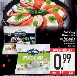 Edeka Goldsteig Mozzarella oder Protinella Angebot