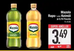 Edeka Mazola Raps- oder Keimöl Angebot