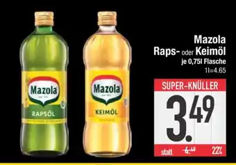 Edeka Mazola Raps- oder Keimöl Angebot