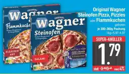 Edeka Original Wagner Steinofen Pizza, Pizzies oder Flammkuchen Angebot