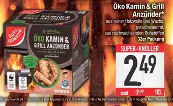 Edeka Öko Kamin & Grill Anzünder Angebot