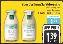 Edeka ZUM DORFKRUG Salatdressing Angebot