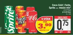 Edeka Coca-Cola / Fanta / Sprite / Mezzo Mix Angebot