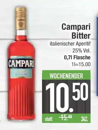 Edeka Campari Bitter Angebot