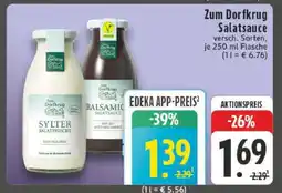 Edeka ZUM DORFKRUG Salatsauce Angebot