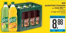 Edeka deit zuckerfreie Limonade oder Cola-Mix Angebot
