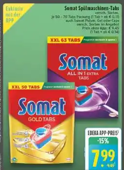 Edeka Somat Spülmaschinen-Tabs Angebot