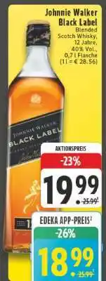 Edeka Johnnie Walker Black Label Angebot