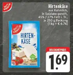 Edeka Hirtenkäse Angebot