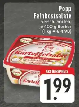 Edeka POPP Feinkostsalate Angebot
