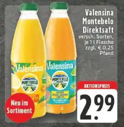 Edeka Valensina Montebelo Direktsaft Angebot