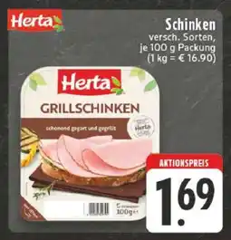 Edeka Herta Grillschinken Angebot