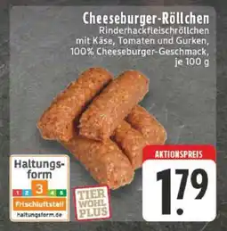 Edeka Cheeseburger-Röllchen Angebot