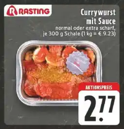 Edeka Currywurst mit Sauce Angebot