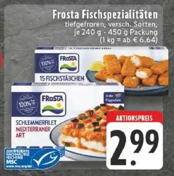 Edeka Frosta Fischspezialitäten Angebot