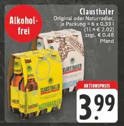 Edeka Clausthaler Angebot