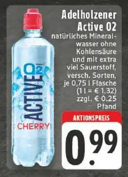 Edeka Adelholzener Active O2 Angebot