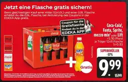 Edeka Coca-Cola, Fanta, Sprite, mezzo mix, Lift Angebot