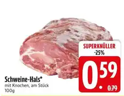 Edeka Schweine- Hals Angebot